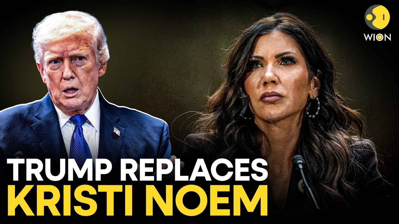 USA: Trump Replaces DHS Chief Kristi Noem, Nominates Senator Markwayne Mullin | WION Originals
