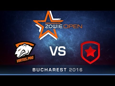 Virtus.pro vs Gambit [Map 1 BO1] DreamHack ZOWIE Open Bucharest 2016