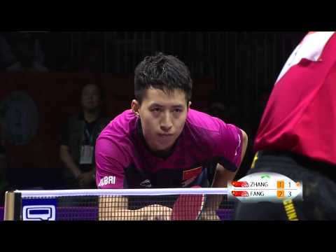 3 ZHANG Jike CHN vs 14 FANG Bo CHN - WTTC 2015 [HD][Full Match]