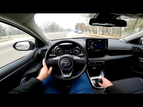 Toyota Yaris 2021 Hybrid - POV-Testfahrt (PURE DRIVING) 116 PS
