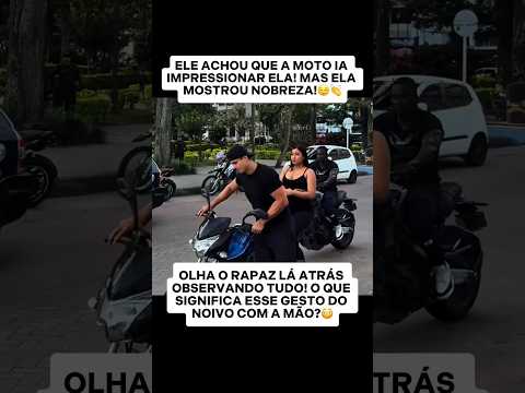 ELE ACHOU QUE A MOTO IA IMPRESSIONAR ELA😌 #youtubeshorts #CadeiraCativaCP