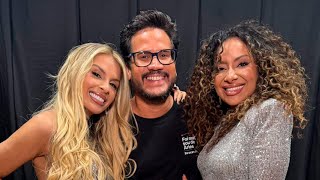 [O´Hara e Mika na Gravação do DVD de Simone Morena - Bar da Morena]