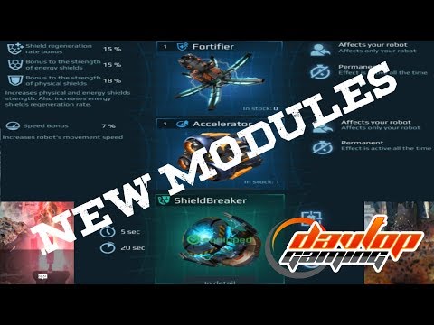 New Modules - War Robots Test Server!