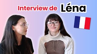 Interview en français de Léna | Interviewing a fellow French teacher