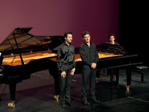 Rachmaninov  - Première  danse symphonique (extrait) (Pianos  : Julien Kurtz et Brice Martin)