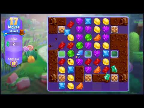 Willy Wonkas Sweet Adventure Level 117 - NO BOOSTERS 🍫 | SKILLGAMING ✔️