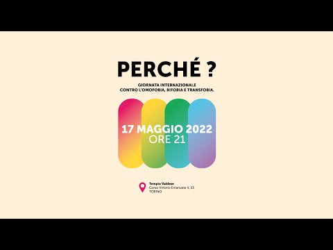 Martedì 17 maggio 2022 Serata contro l'omotransfobia