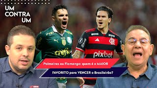 ‘Isso pode ter peso: para mim, entre Flamengo e Palmeiras, o maior favorito pro Brasileirão é o…’