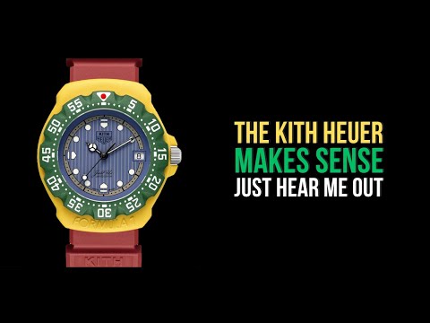 Kith X Tag Heuer Formula 1 Watch Release