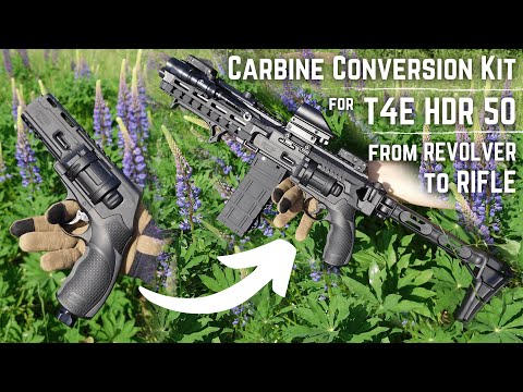 T4E Carbine Conversion Kit for HDR 50 / TR 50 [NEW 2024] #airgun
