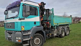 MAN TGA 33.360 TIPPER 3 SIDE CRANE PALFINGER 16502 *REMOTE CONTROL dump truck | Image 4 - Autoline