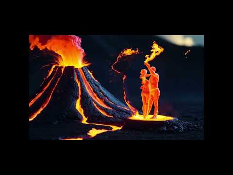 🔥 Lava Love: A Fiery Romance Born from a Miniature Volcano! 🌋✨