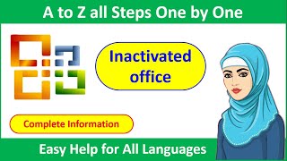 Solution of Deactivated Microsoft Office 2010