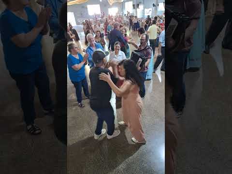 Final de matine nos idosos de Rio Bonito do Iguaçu no Paraná(com marcos e margarida)