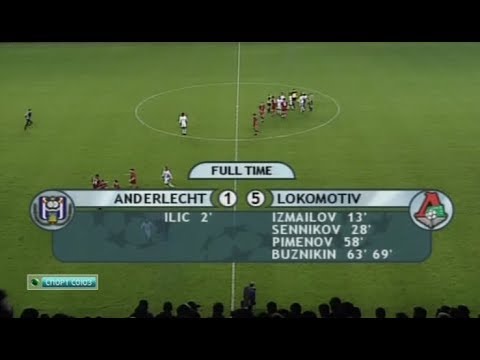 Андерлехт 1-5 Локомотив. Лига чемпионов 2001/2002