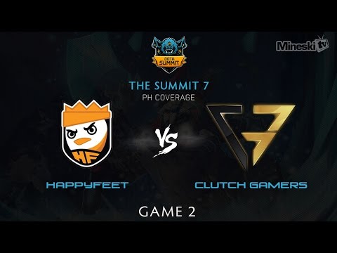 HappyFeet vs Clutch Gamers  | The Summit 7 | PH Coverage | Game 2