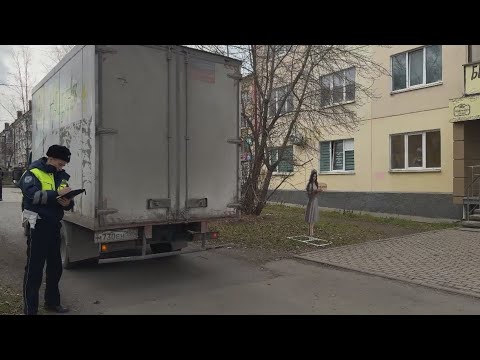 Хлебовозка раздавила пенсионерку