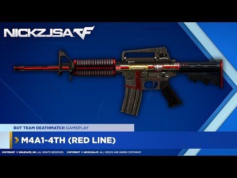 M4A1-4th (Red Line) | CROSSFIRE Japan 2.0