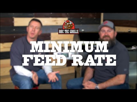 Wi-Pellet WiFi Controller • Minimum Feed Rate | REC TEC Grills