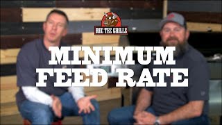 Wi-Pellet WiFi Controller • Minimum Feed Rate | REC TEC Grills