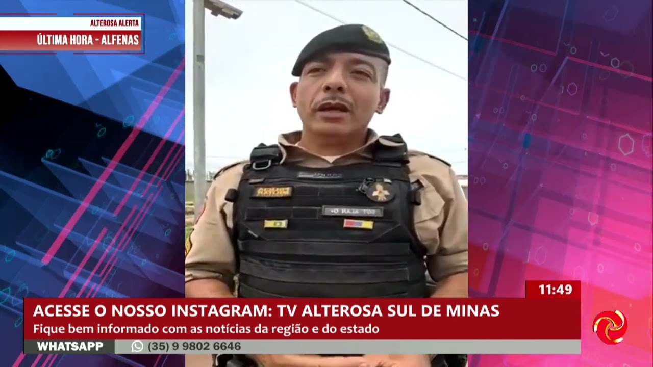 Homem épreso suspeito de colocar fogo em casa em Alfenas
