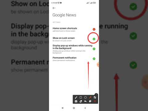 How to fix Google news Apps show on lock screen problem solution | Redmi note 10 & 10 Pro