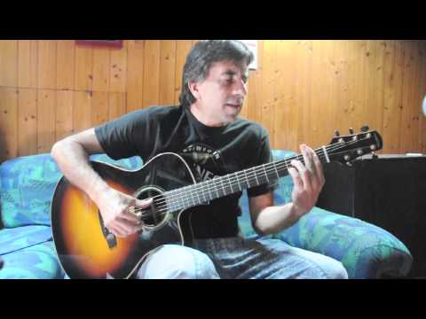 Firth of Fifth (Genesis) on acoustic guitar - Stefano Mirandola