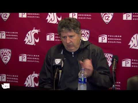 WSU Football: Mike Leach Utah Postgame 9/28/19