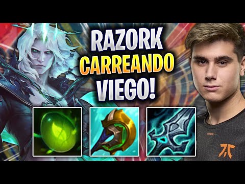 RAZORK CARREANDO CON VIEGO! - Razork Juega Viego Jungla vs Gwen! | Preseason 2023