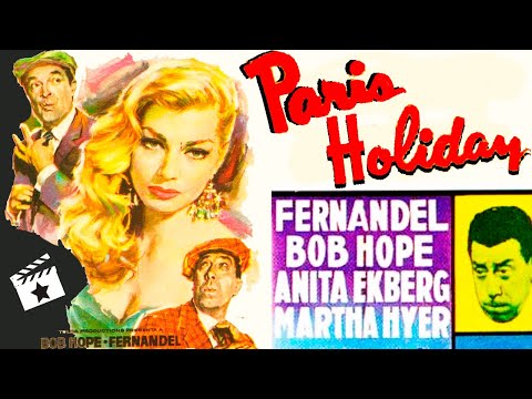 ⭐Paris Holiday (1958) Comedy | Romance | Bob Hope, Fernandel | classic movies