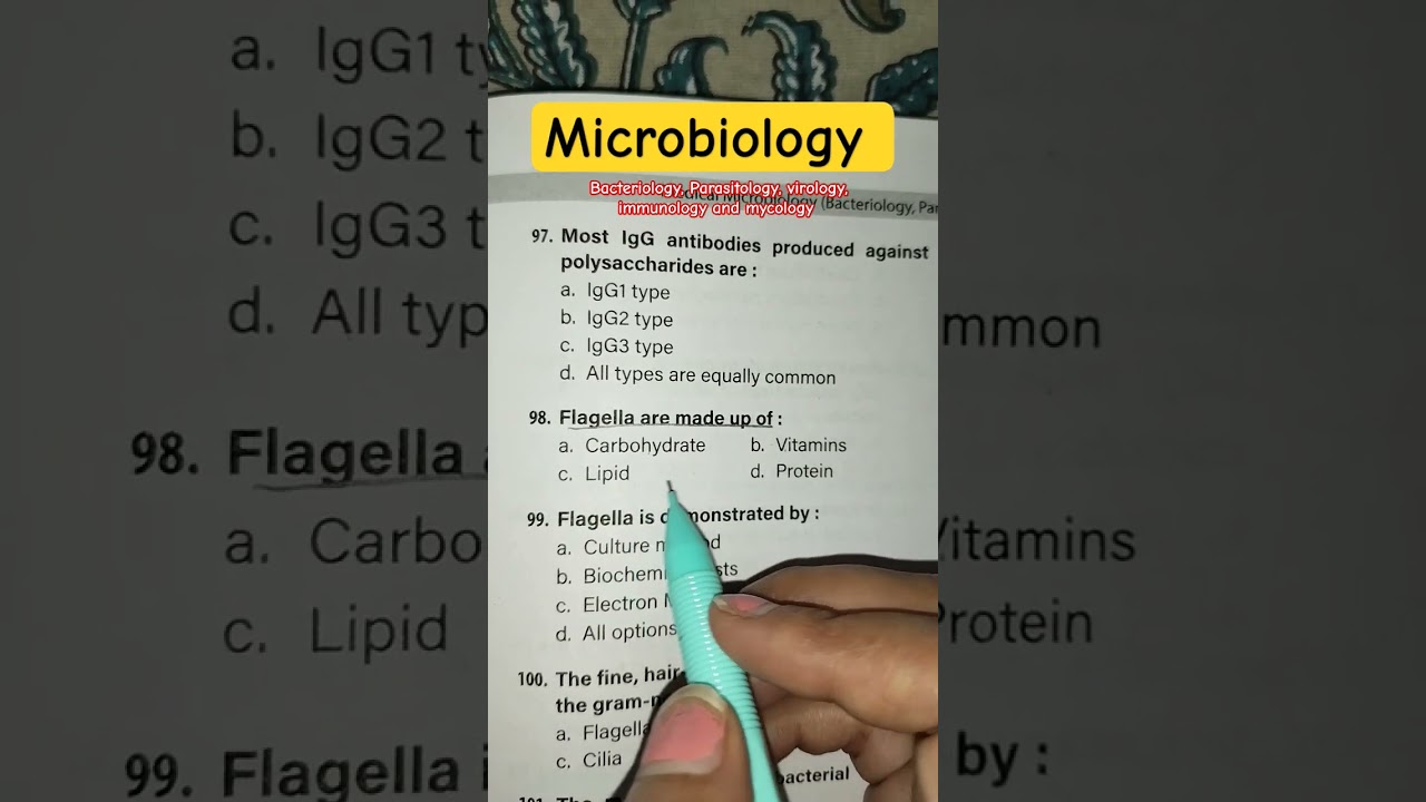 Microbiology PYQ practice 💯🔥 MLT govt exam questions and answers ✅#bmlt #dmlt #mbbs #govtexam #mcq