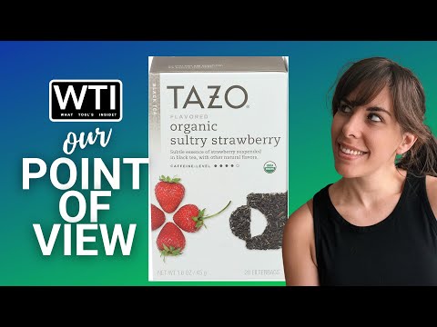 TAZO Organic Sultry Strawberry Tea - WTI product video review