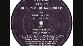 Jovonn - Exit The Sole