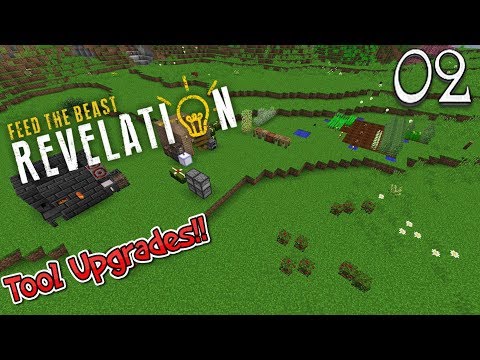 Lets Play Feed The Beast Revelation - Tool Upgrades (2)