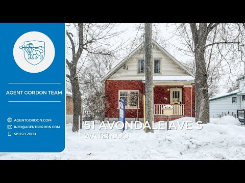 Waterloo Real Estate | 51 Avondale Ave S | Agent Gordon Team