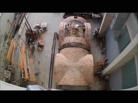 Construction of a masonry cross vault