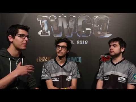 Revolta e Tockers comentam primeiro dia da INTZ no IWCQ 2016