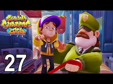 Subway Surfers City - Gameplay Walkthrough Part 27 - Jake's Golden Boy Outfit (Android/iOS)