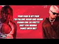 fireboy,chris brown,shensea-diana official lyrics video
