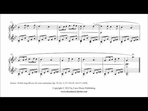 Chopin : Wiosna - Spring, Op. 74, No. 2 - ABRSM 2013-2014 Piano Grade 3 B1
