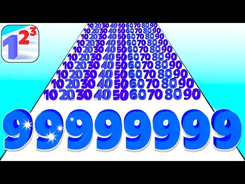 Satisfying Mobile Gaming Number Masters Play 9999 Levels Tiktok Gameplay (Android,iOS) Walkthrough