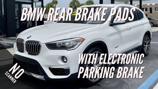 BMW Rear Brake Pads with Electronic Parking Brake (X1)