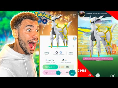 ARCEUS O POKEMON DEUS NO POKEMON GO - POKEMON GO | Cris |