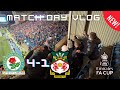BLACKBURN COME FROM BEHIND TO BEAT WREXHAM !!! Blackburn Rovers 4-1 Wrexham • FA Cup + LIMBS