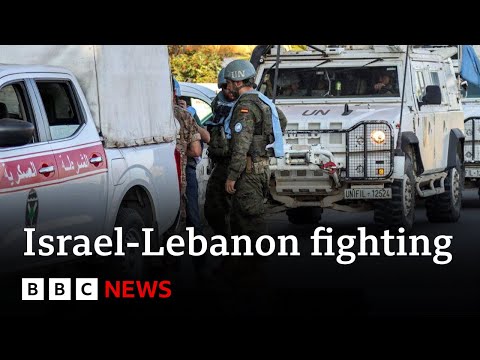 Video | UN warns of 'humanitarian law breach' after peacekeepers injured by Israeli tank fire | BBC News