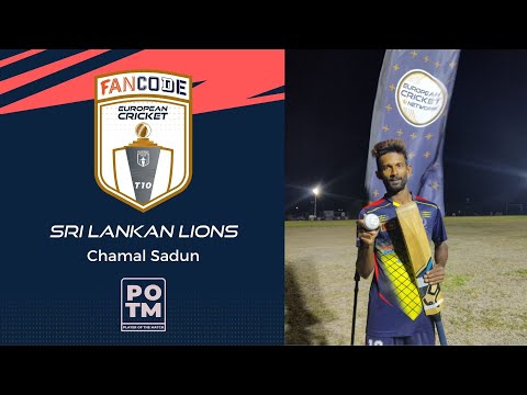 MOM: C.Sadun - SLL vs BCP | Highlights | FanCode European Cricket T10 Cyprus Day 12 | Cyprus 2021