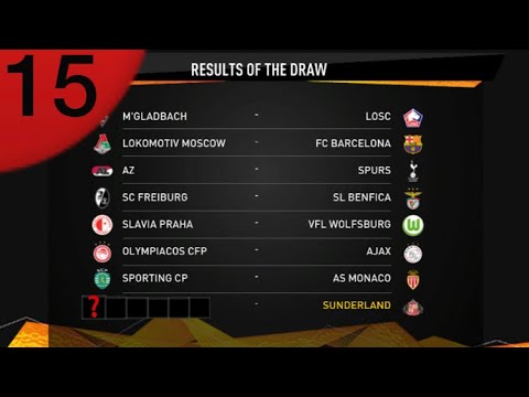 #15 EUROPA LEAGUE DRAW!!! | Fifa 21 Road To Glory Sunderland Career Mode (S2 E6)