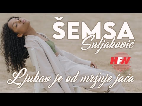 Šemsa Suljaković - Ljubav je od mržnje jača ( Official lyric video ) 4K