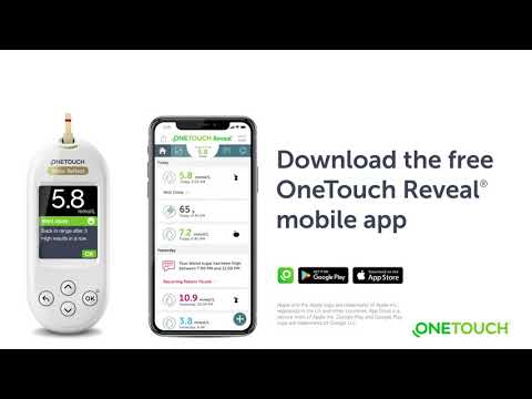 OneTouch Verio Reflect™ meter – Connect to the OneTouch Reveal® app
