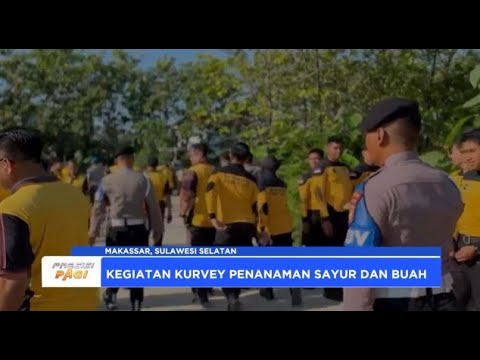 POLDA SULSEL KURVEY PENGGUNAAN LAHAN DUKUNG KETAHANAN PANGAN